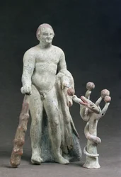 Héraclès avec la pomme des Hespérides, vers 160-140 av. J.-C.